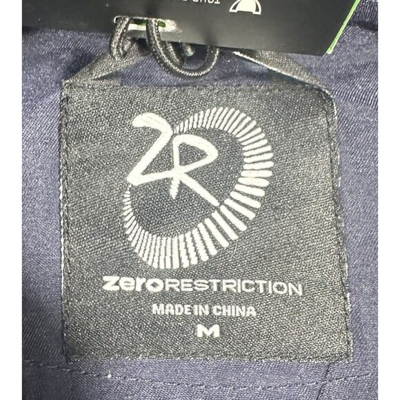 Zero Restriction Lightweight Windshirt Men’s M Golf Blue 1/4 Snap Jacket READ - Picture 7 of 13